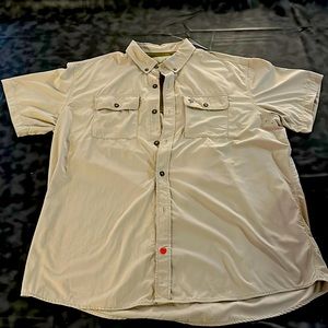 Men’s Outdoorsman Premium Wingshooting Duck Hunting Button Up Shirt Size XXL